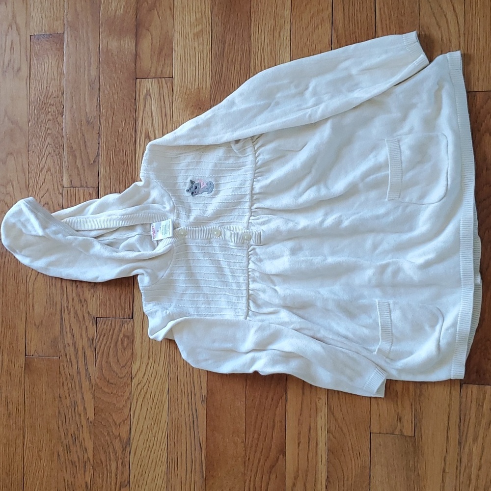 Gymboree girls sweater with hood